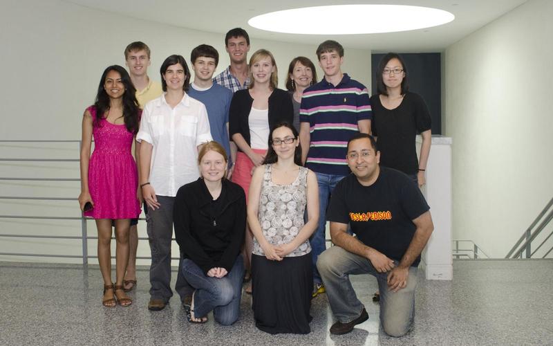 REU cohort group in professional attire