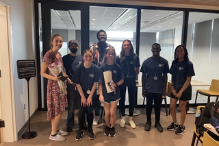 Group photo of PEB summer students